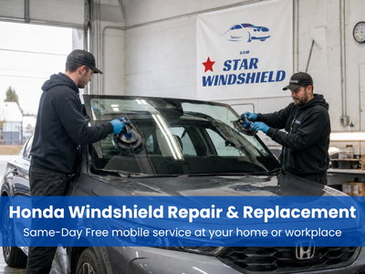 Same-day Auto Glass Services for Honda in Niagara