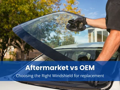 Aftermarket vs OEM windshield replacement in Burlington