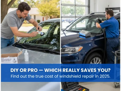 Professional Windshield Repair Vs DIY