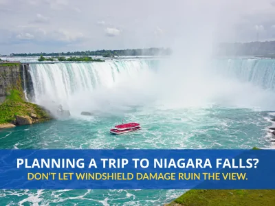 windshield safety for tourists and locals at Niagara Falls