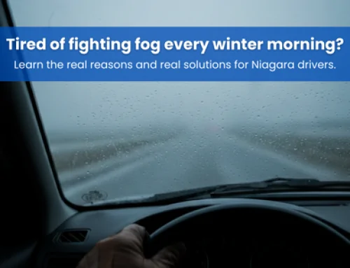 Why Windshields Fog Up So Easily in Niagara Falls Winters—and What Actually Fixes It?